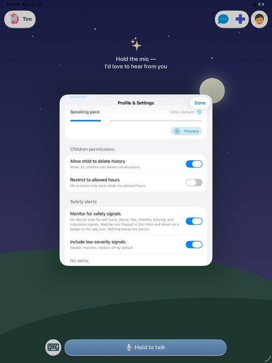 Parent controls on iPad: allowed hours, history permissions and safety monitoring
